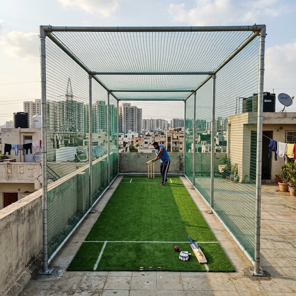 Rooftop Cricket Net